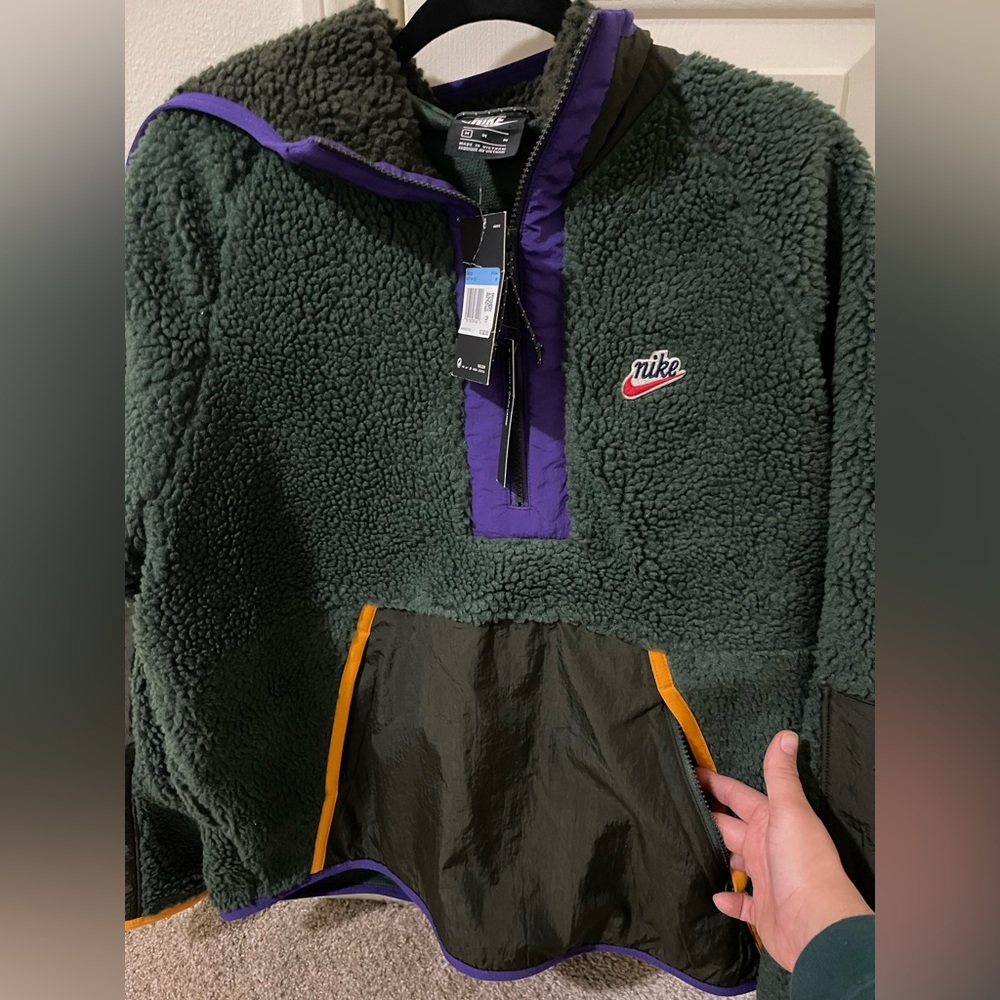 COPY - COPY - COPY - Nike 1/4 Sherpa zip up